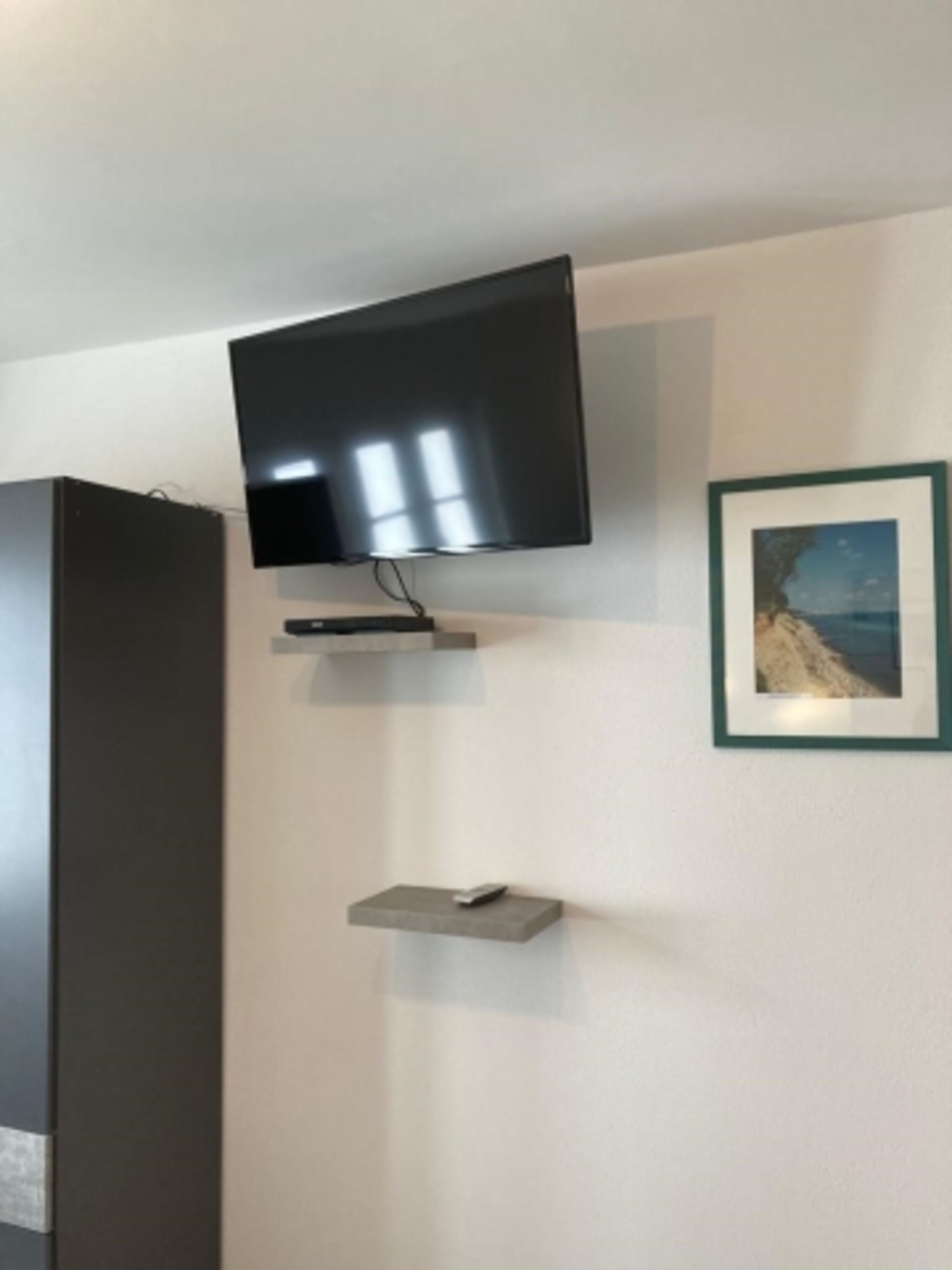 TV im Schlafzimmer