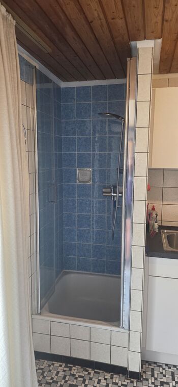 Dusche in der Küche