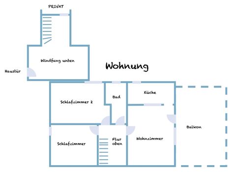 Grundriss Wohnung (OG) 