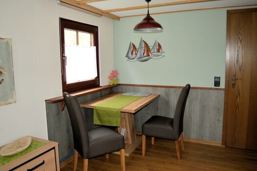 Essecke im Wohnbereich