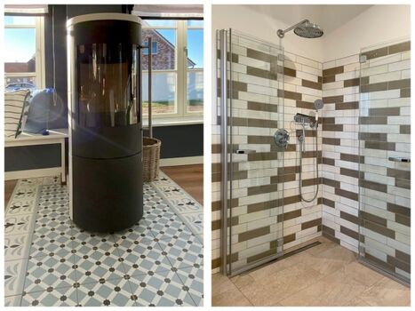 Kaminofen/ Badezimer EG