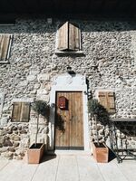 Rustico mit Dachterrasse und Blick auf den Gardasee