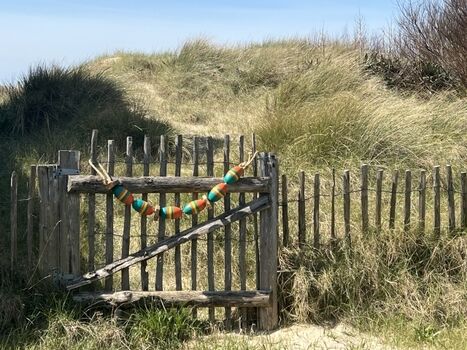 Zugang zum privaten Strand