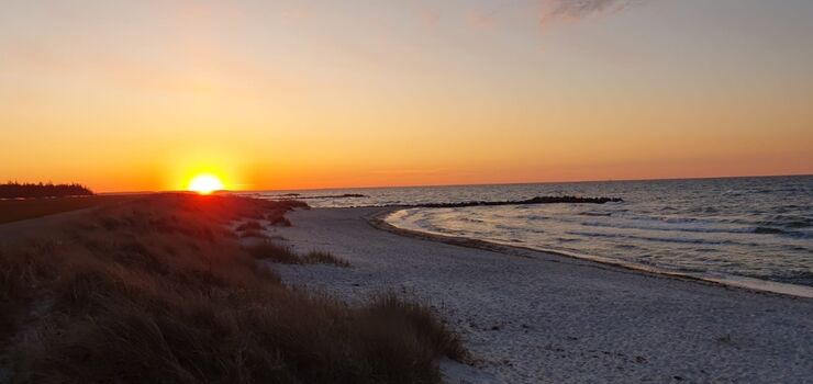 Sonnenuntergang Ostsee