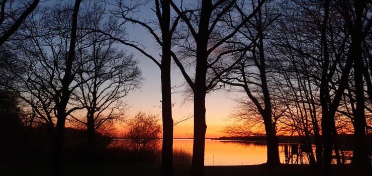 Sonnenuntergang Plöner See