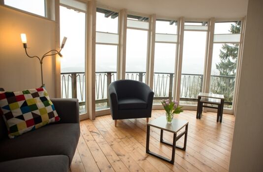 Ferienhaus Waldhaus Anne - Wohnzimmer