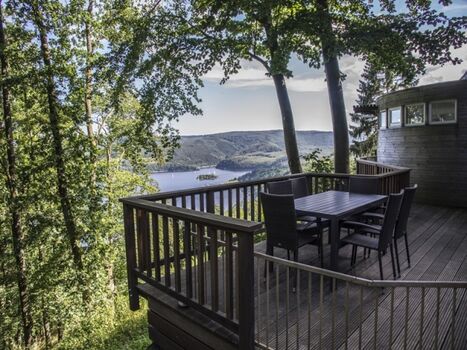 Ferienhaus Waldhaus Anne - Terrasse