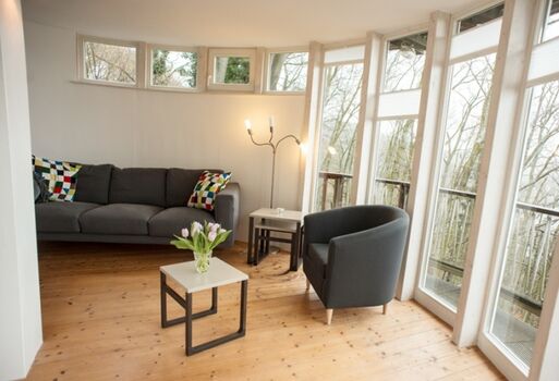 Ferienhaus Waldhaus Anne - Wohnzimmer