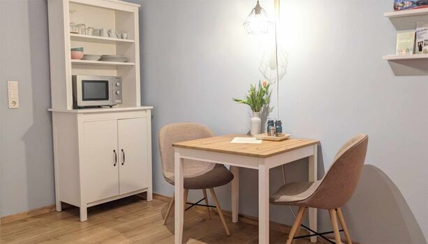 Essplatz in der Küche