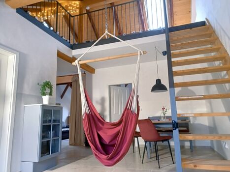 Galeriewohnung  - in Oberbayern, nahe den Seen, na an den Be ...