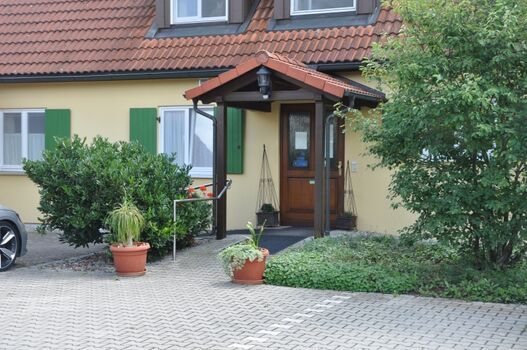 Barrierfreier Eingang zur Ferienwohnung