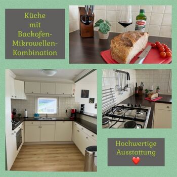 Küche hochwertig ausgestattet