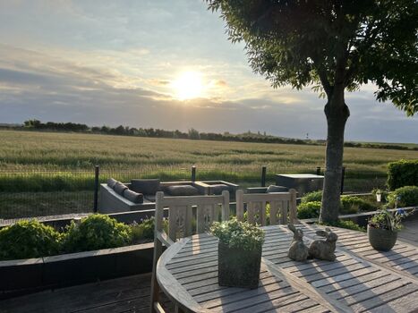 Blick auf die Waterdunen 