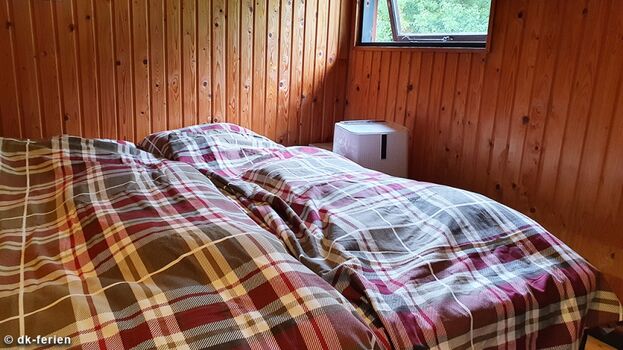 Doppelbett im Haupthaus