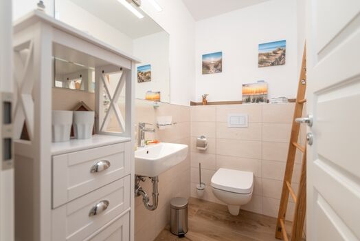 Gäste-WC im Erdgeschoss