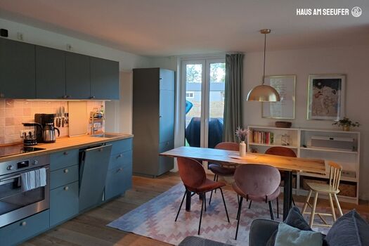 Küche und Essbereich