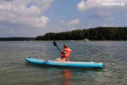 verfügbares SUP zur Mitbenutzung im Sommer