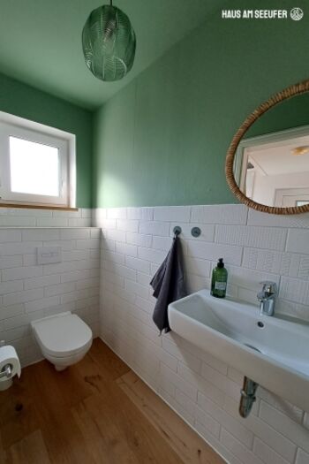 Gäste WC im Erdgeschoss