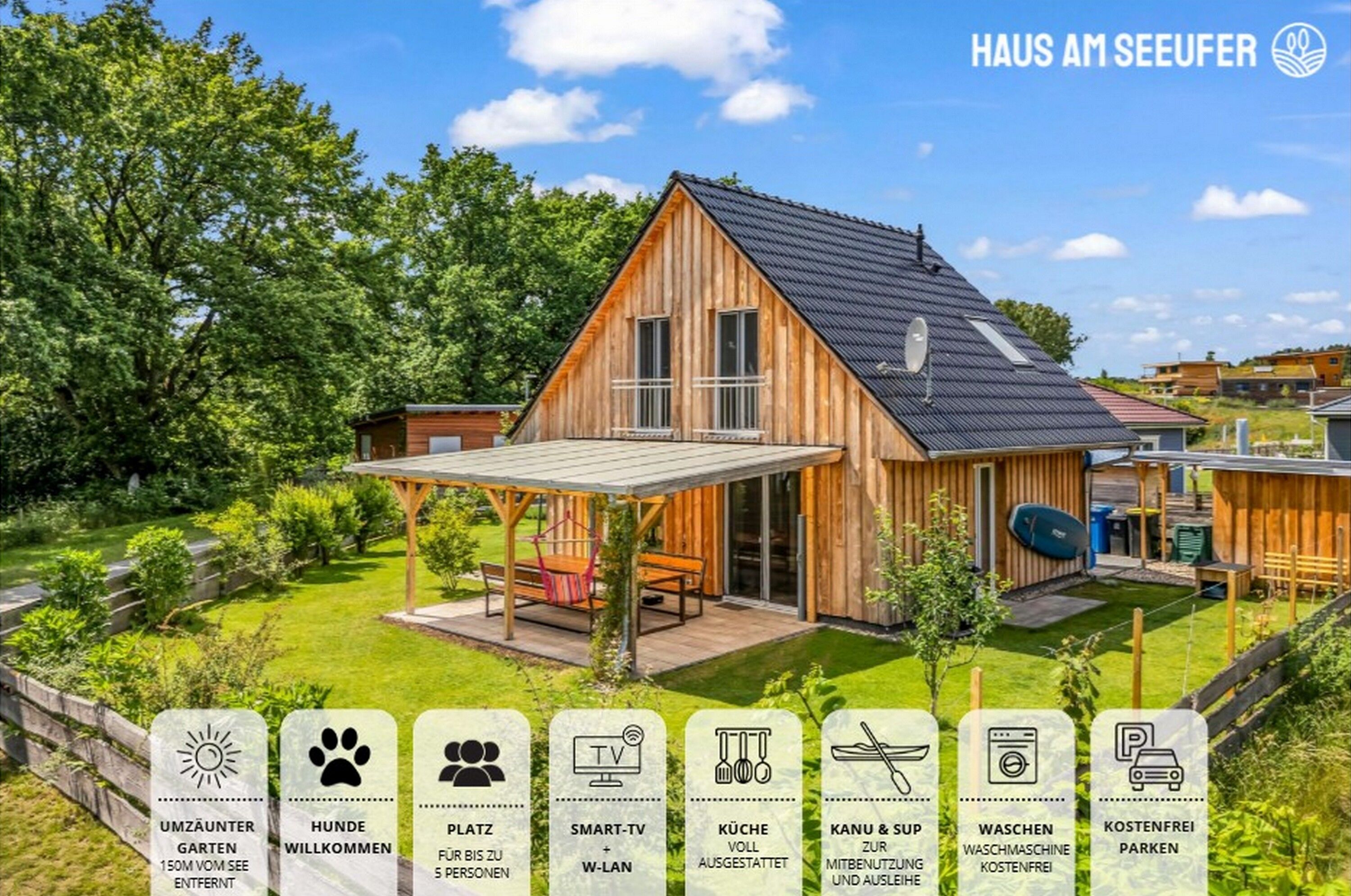 Haus am Seeufer