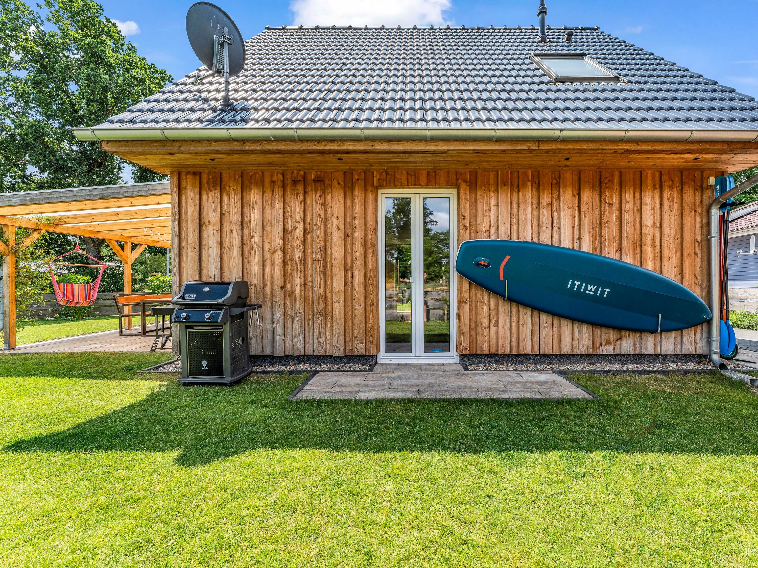 SUP und Gasgrill