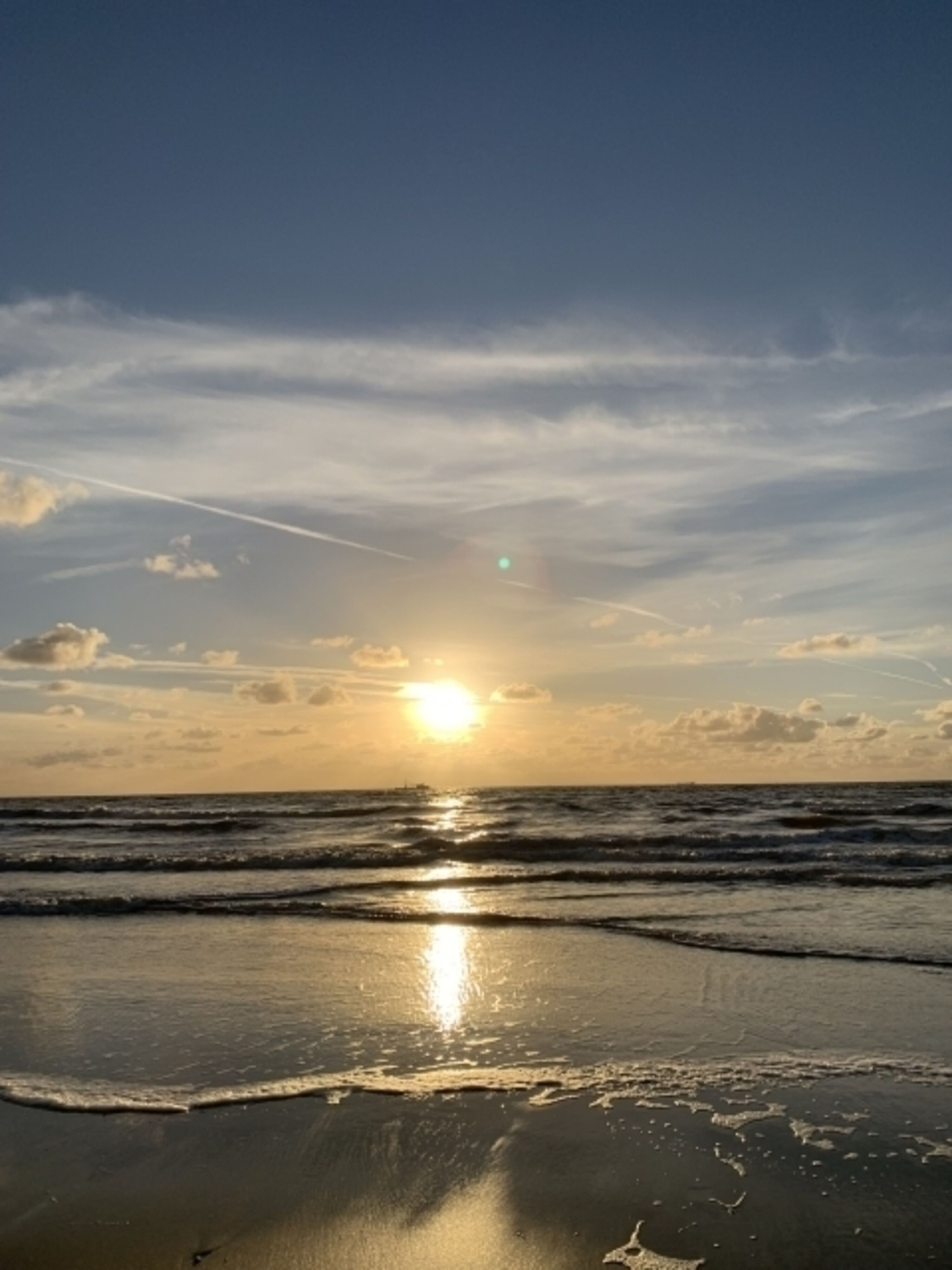Sonnenuntergang am Meer 