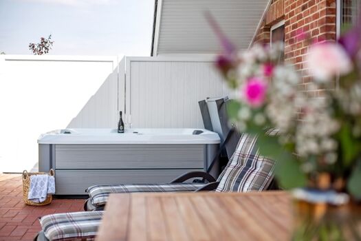 Whirlpool auf der Terrasse