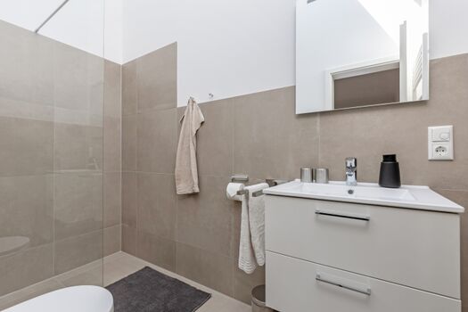 Bad en suite mit Dusche