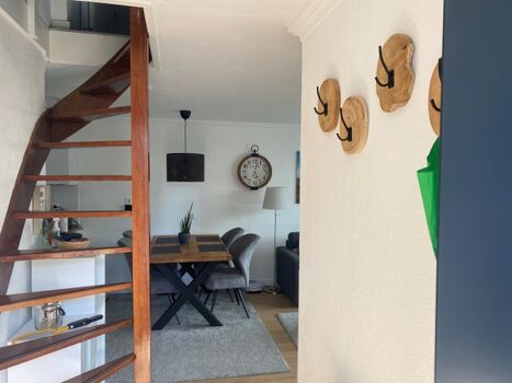 Aufgang zum Dachgeschoss 