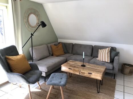 Gemütliches Cordsofa