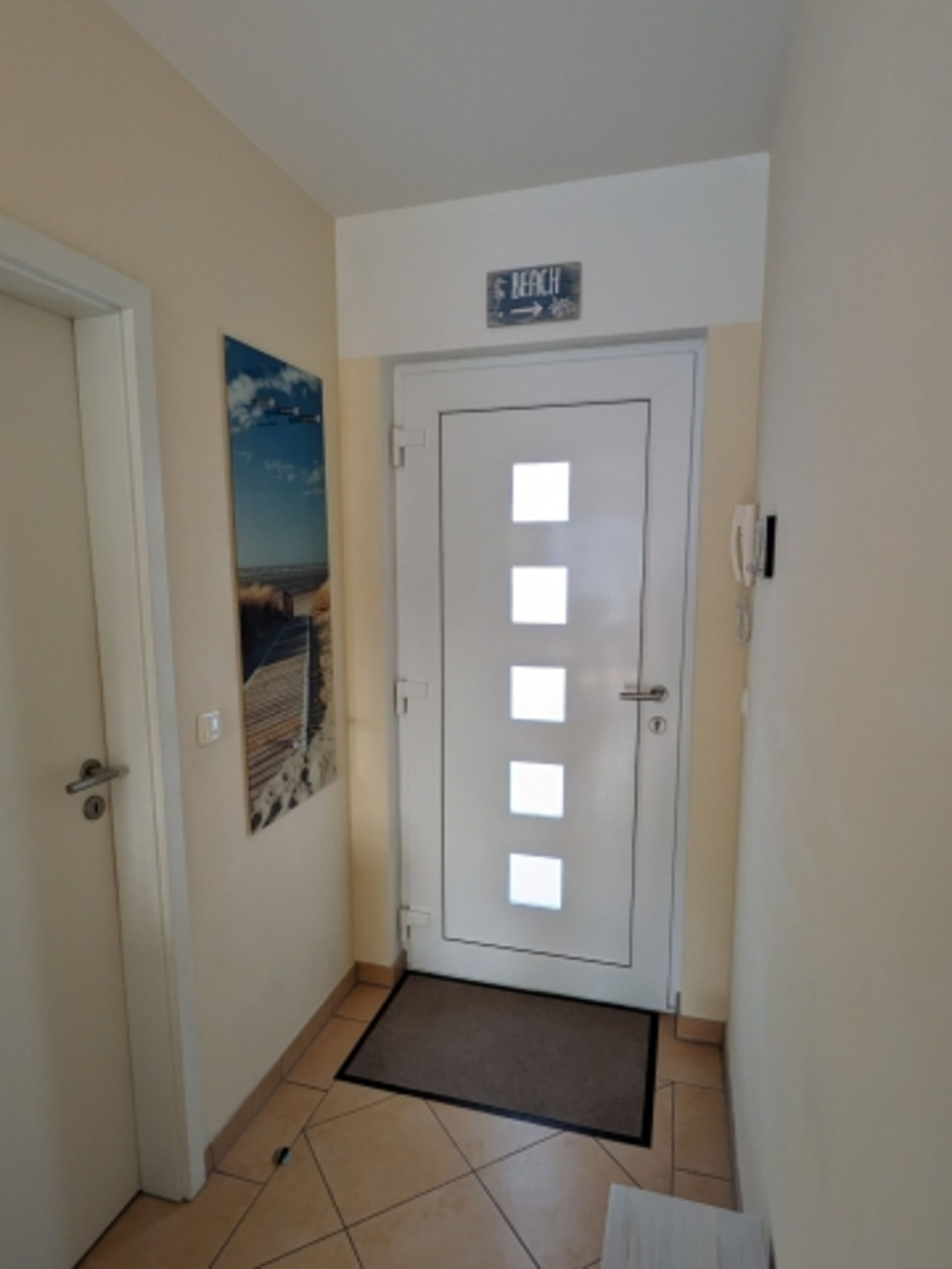 Flur mit Garderobe