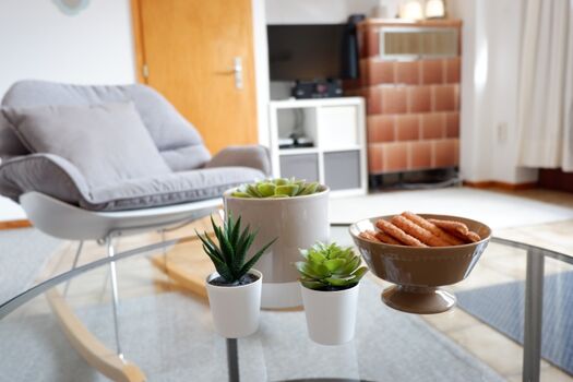 Wohnzimmer mit Smart-TV