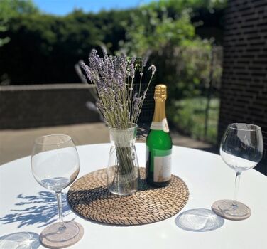 Sonnenbaden und Genießen