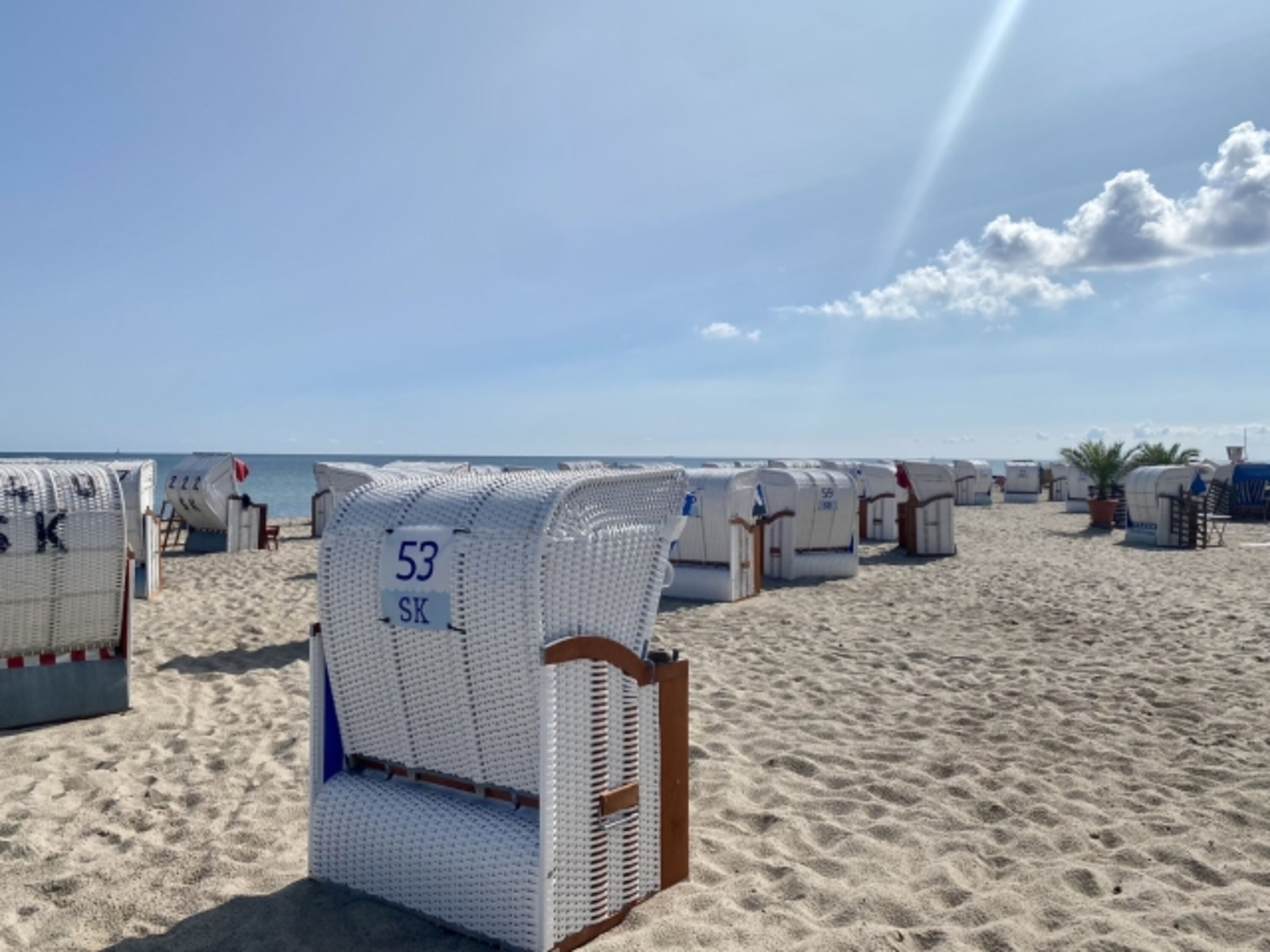Feiner Sandstrand im Ostseebad Dahme