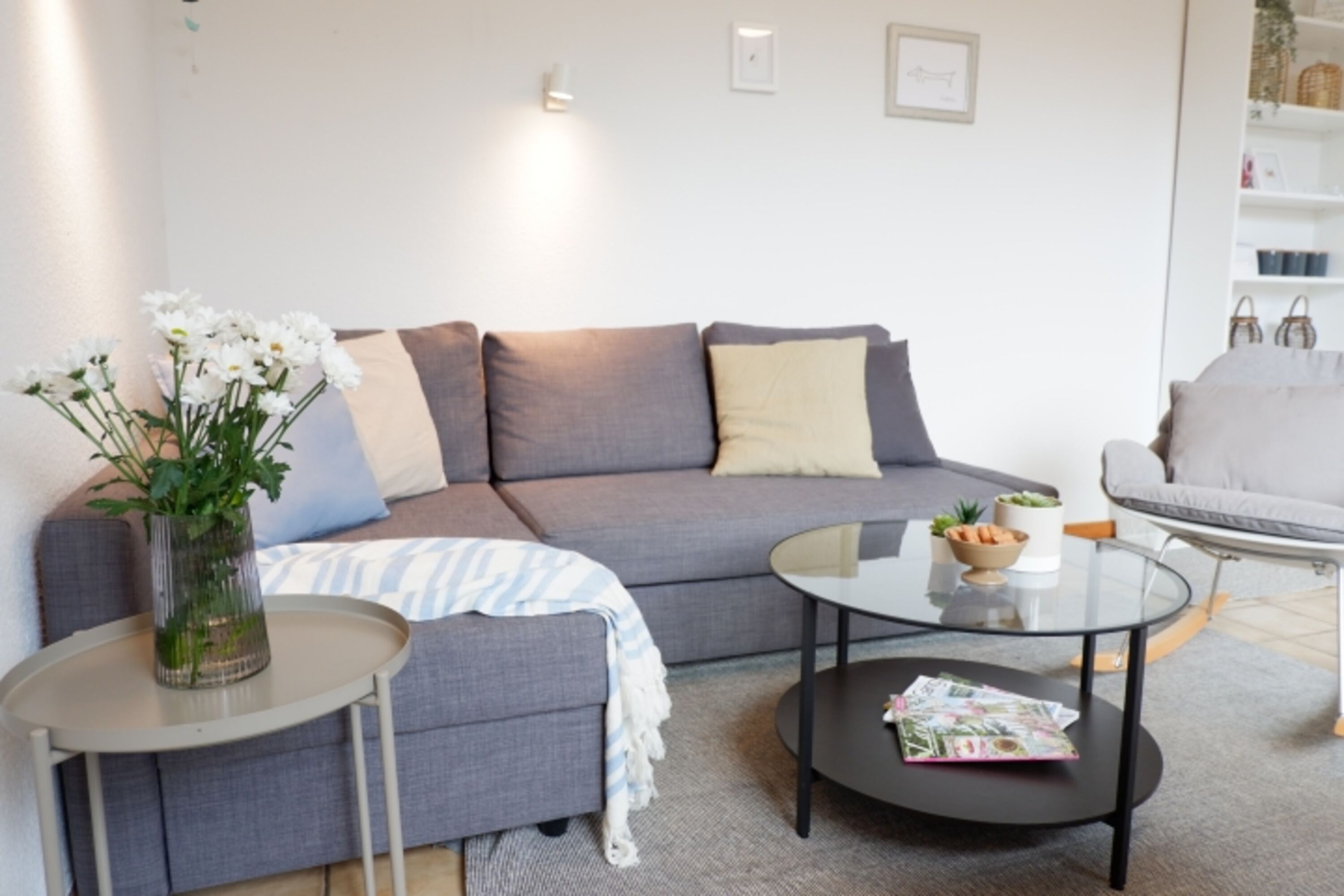 Gemütliches Ecksofa