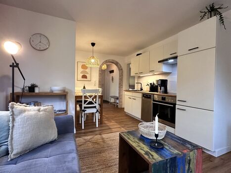 Wohnbereich mit Küche