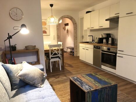 Wohnzimmer und Küche