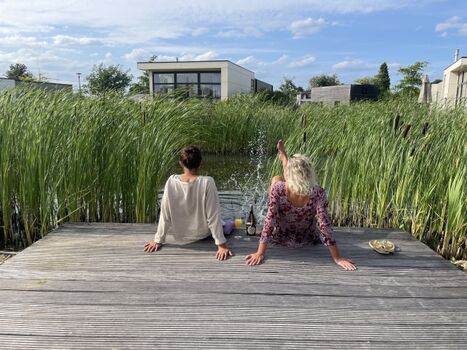 Entspannen auf dem Sonnensteg