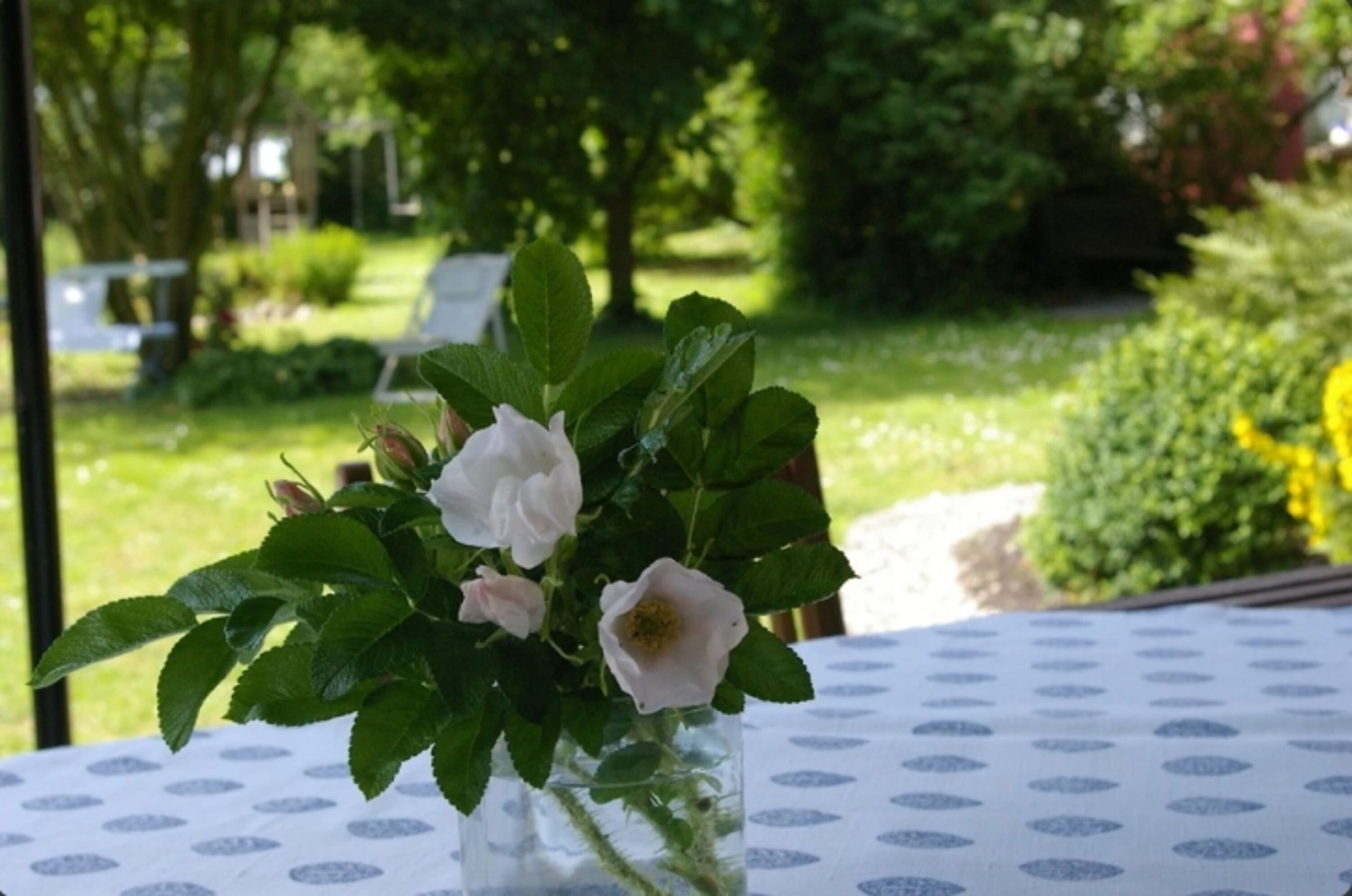Überdachte Terrasse