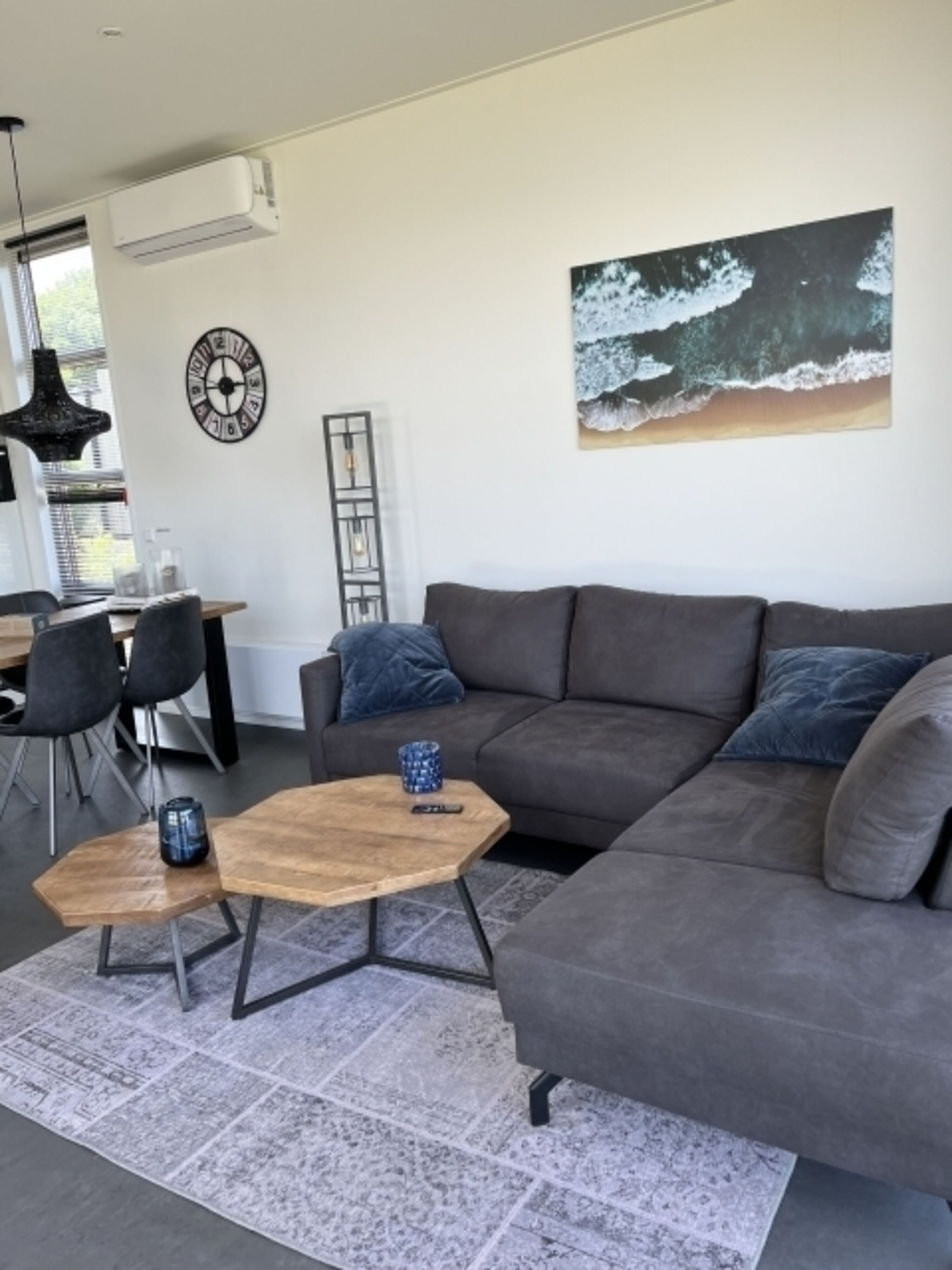 moderne Lounge für gemütliche Abende