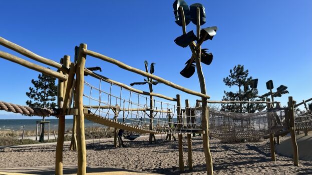 Spielplatz am Strand Großenbrode