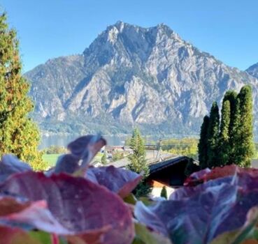 Ferienwohnung Bergliebe mit Panorama Seeblick und Traunsteinblick