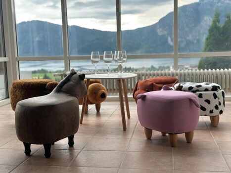 Wintergarten mit Seeblick 