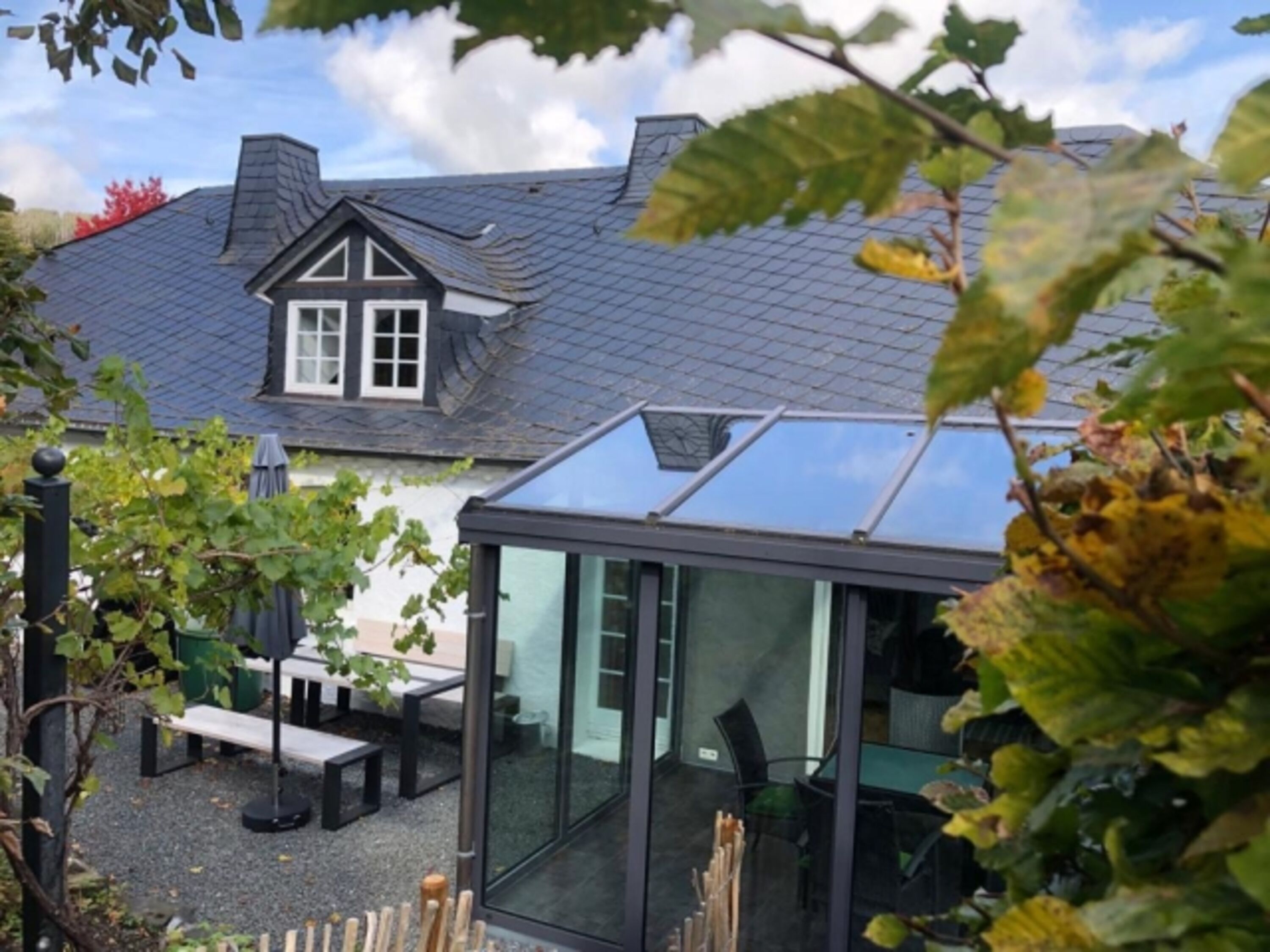 Wintergarten mit Terasse