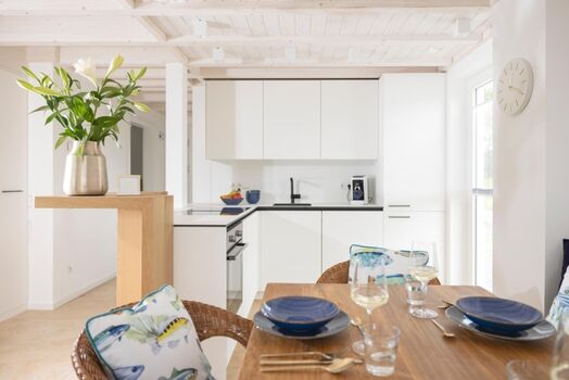 Villa am See - Die offene Küche