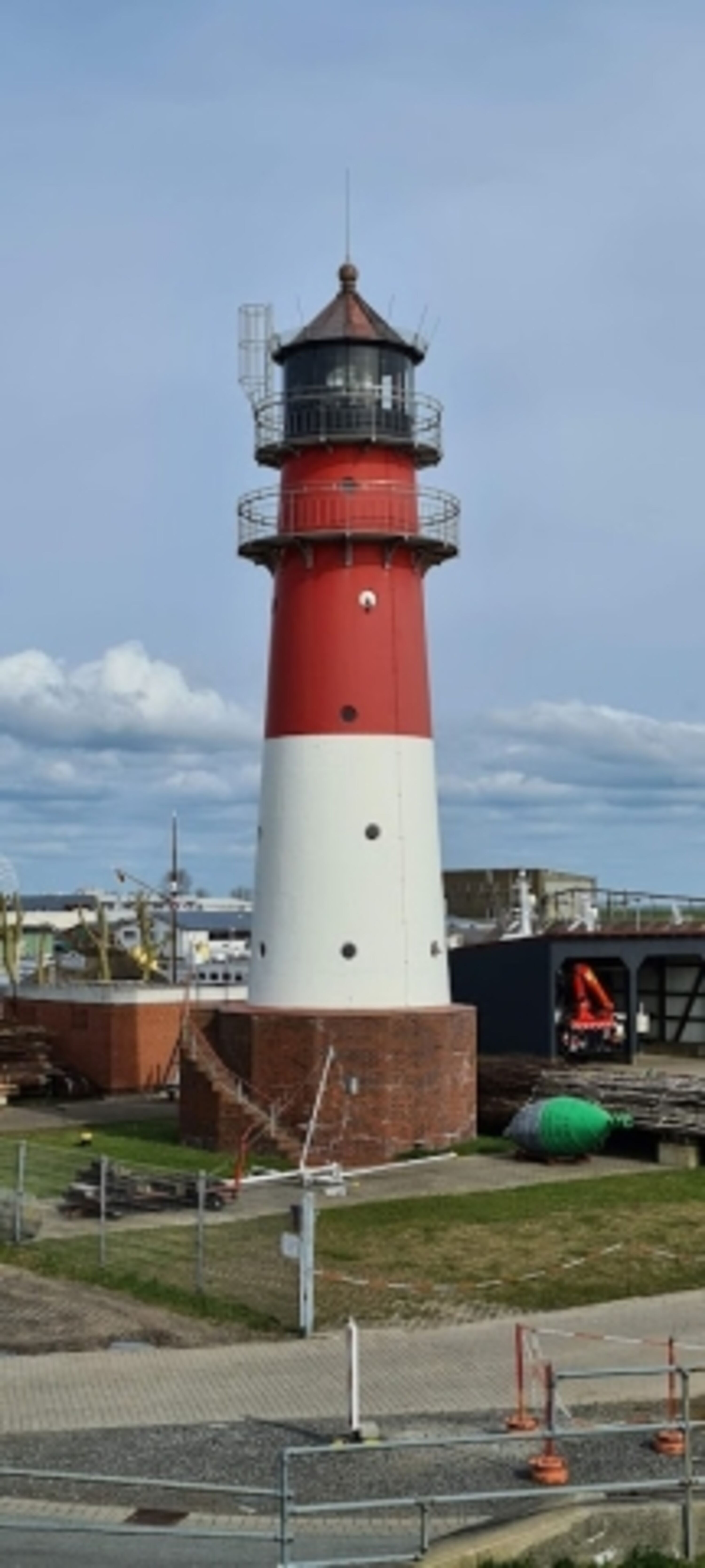 Der bekannte Leuchtturm von Büsum