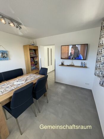 Haupthaus - Aufenthaltsraum für Spiel- und Fernsehabende