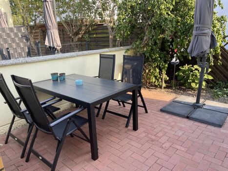 Bungalow Krabbe - Terrasse