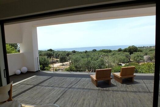 Terrasse mit Meerblick