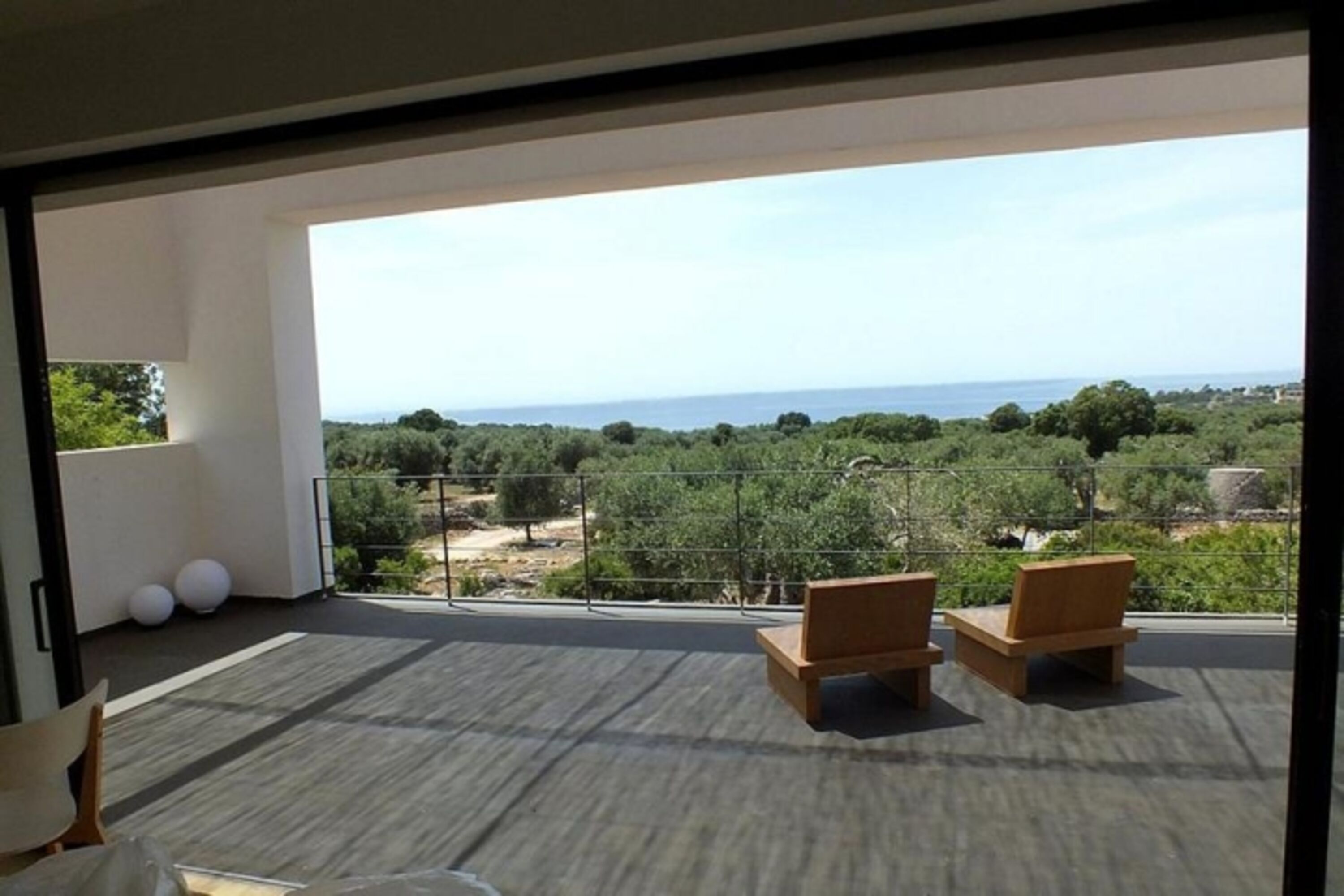 Terrasse mit Meerblick