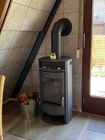 Der Kaminofen, wenn es mal kühler wird